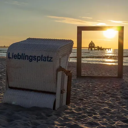 Kleine Freiheit - 5-sterne-apartment An Der Seebruecke Lejlighed Zingst